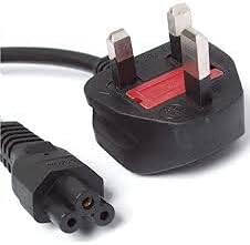 UK Laptop Charger Power Cable – AC Power Cord for Laptop Adapters