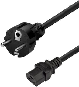 EU Laptop Charger Power Cable – AC Power Cord for Laptop Adapters