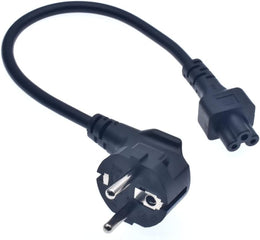 EU Laptop Charger Power Cable – AC Power Cord for Laptop Adapters