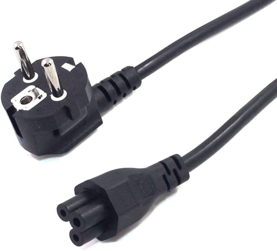 EU Laptop Charger Power Cable – AC Power Cord for Laptop Adapters