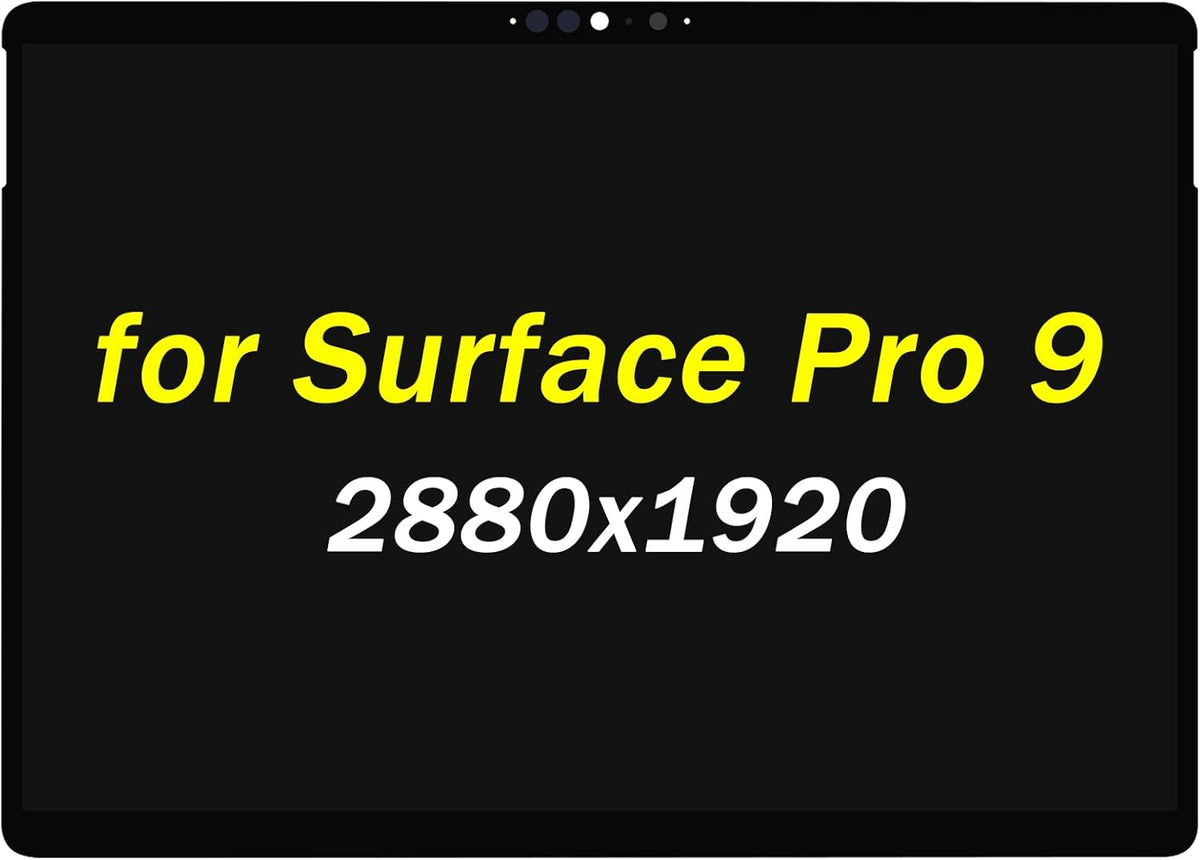 for Microsoft Surface Pro 9 2038 (2021) Screen Replacement for Surface Pro 9 Digitizer 2880x1920 13 inch LED LCD Touch Screen Display Digitizer Assembly (Only for Surface Pro 9)