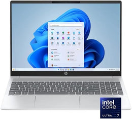 HP OmniBook 5 | 16-af1017wm 1920 x 1200 Touch IPS | Intel-12 Core Ultra 7 255U | 16GB LPDDR5 | 1TB SSD | Windows 11- Backlit KB - Glacier Silver, B5PX1UA, VNX55101CN, 198990118222 Brand New