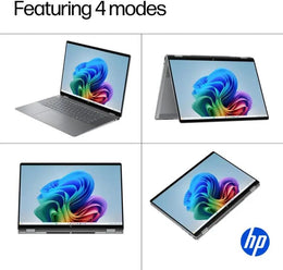 HP - OmniBook X Flip 2-in-1 - 16-ar0013dx 2K(1920x1200) Touch-Screen IPS LED Laptop - AMD Ryzen AI 5 340 2025 - 16GB Memory - 512GB SSD - Meteor Silver (B5UJ4UA#ABA)(198990145457) BRAND NEW