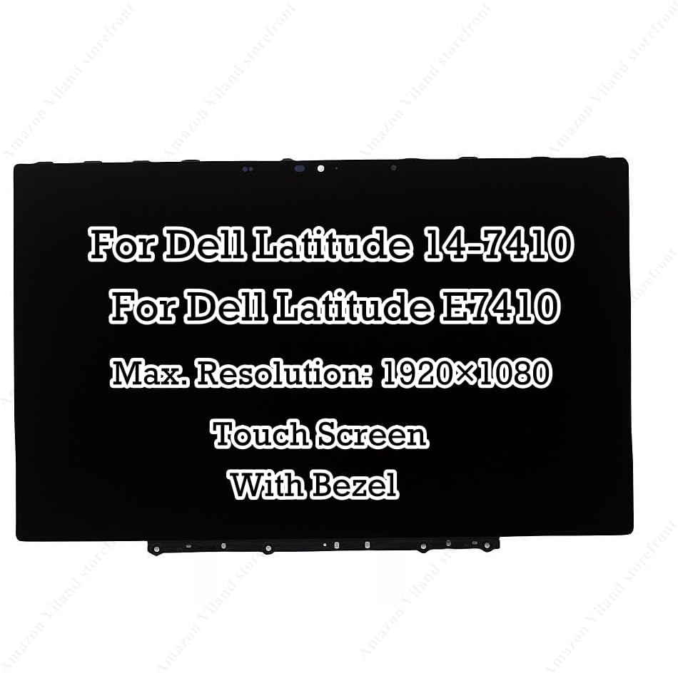 LCD Touch Screen Replacement for Dell Latitude 7410 2-in-1 14” 28 Pin