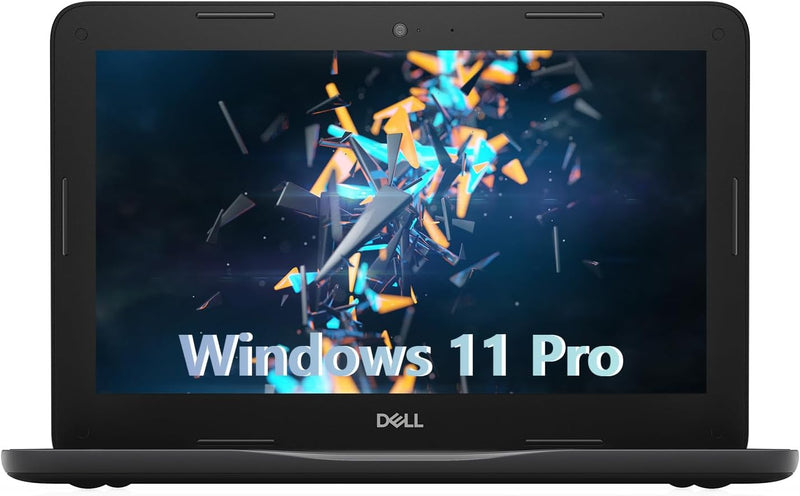 Dell Latitude 3190 11.6" Laptop, Intel Pentium N5030, 8GB RAM, 128GB SSD, Webcam, Windows 11 Pro(Renewed)