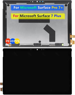 for Microsoft Surface Pro 7 Plus 1960 1961 Screen Replacement for Surface Pro 7+ Display 2736x1824 12.3 inch LCD Touch Screen Digitizer Assembly (Not fit for Pro 7)