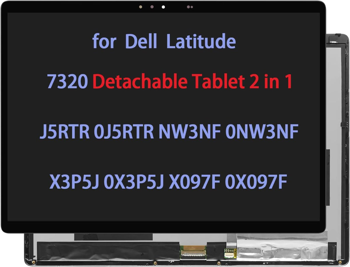 LCD Touch Screen Replacement for Dell Latitude 7320 2-in-1 13.3”