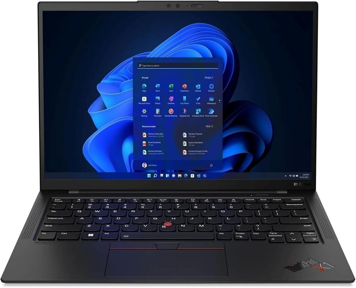 Lenovo Thinkpad X1 Carbon Gen 10 14" Touch 16GB 512GB SSD Core™ i7-1265U 3.6GHz WIN11P, Black