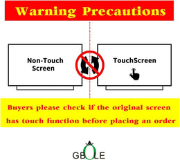 LCD Screen Replacement for Dell Latitude 7480 14” 40 Pin