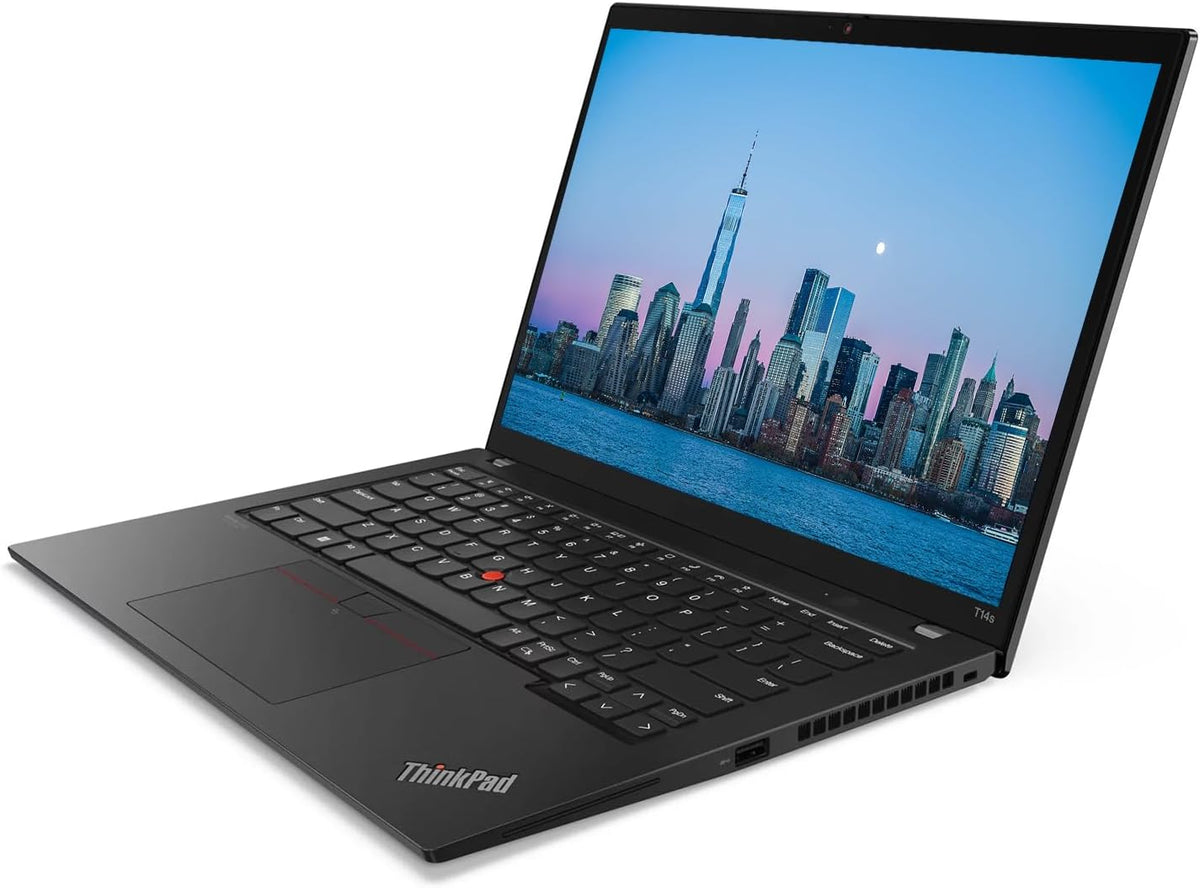 Lenovo ThinkPad T14s Gen 2 Business Laptop, 14" FHD Display, AMD Ryzen 7 Pro 5850U, 16GB RAM, 1TB PCIe SSD, Webcam, Backlit KB, Fingerprint Reader, Wi-Fi 6, Windows 11 Pro, Black