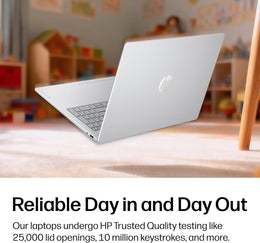 HP OmniBook 3 16-by0205dx inch Laptop PC, 2K Touchscreen, AMD Ryzen 5 40, 16 GB RAM, 256 GB SSD, AMD Radeon 610M GPU, Windows 11, Glacier Silver, D10E8UA, 199896019644 BRAND NEW