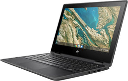 HP Chromebook X360 11 G3 11.6" HD, Celeron N4020 1.1GHz, 4GB RAM, 32GB Solid State Drive, Chrome OS, CAM, Touch, (Renewed)