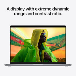 Apple Late 2021 MacBook Pro with Apple M1 Pro chip 10-core CPU, 16-inch, 16GB RAM, 512GB SSD Storage, Space Gray