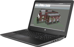 HP Zbook 15 G3 Intel i7-6700HQ, 16GB Memory, 256GBSSD, 15.6" Screen, 1920x1080, Win 10 Pro (Renewed)