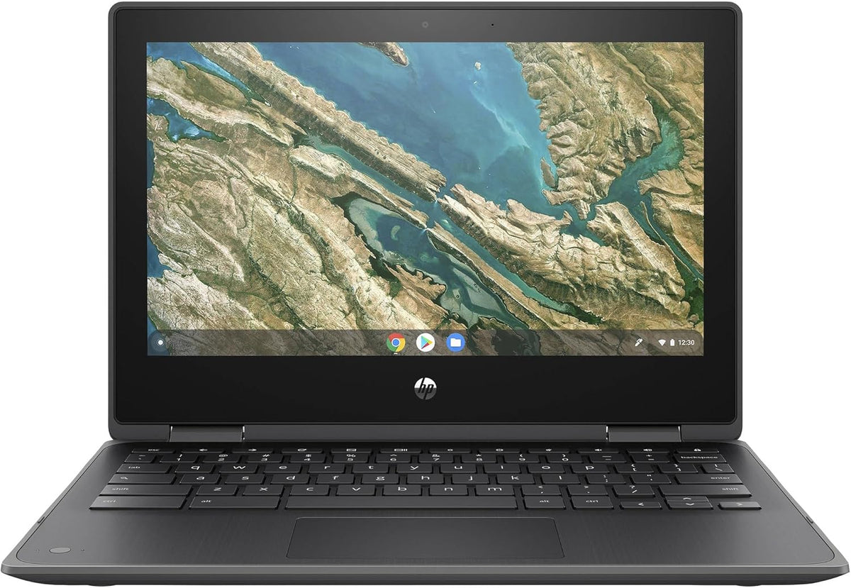 HP Chromebook X360 11 G3 11.6" HD, Celeron N4020 1.1GHz, 4GB RAM, 32GB Solid State Drive, Chrome OS, CAM, Touch, (Renewed)