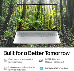 HP OmniBook 3 16-by0205dx inch Laptop PC, 2K Touchscreen, AMD Ryzen 5 40, 16 GB RAM, 256 GB SSD, AMD Radeon 610M GPU, Windows 11, Glacier Silver, D10E8UA, 199896019644 BRAND NEW